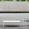 Table basse Outdoor August L.120 cm en aluminium - Vincent Van Duysen - Serax