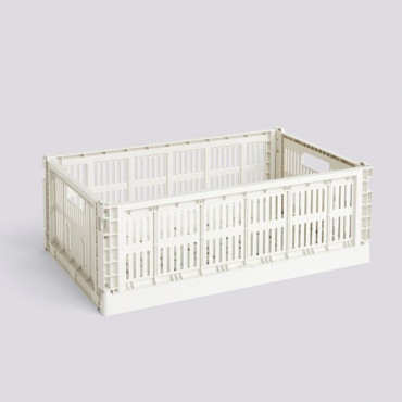Panier Colour Crate plastique Large - Hay