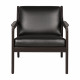 Fauteuil JACK en acajou - Ethnicraft