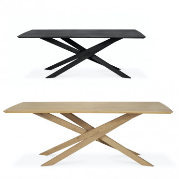 Table en chêne rectangulaire Mikado - Ethnicraft