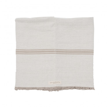 Plaid frangé Charlot 100*220 cm - Bed And Philosophy