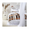 Housse de couette DILI en voile de coton 220 x 240cm - Noir - Harmony