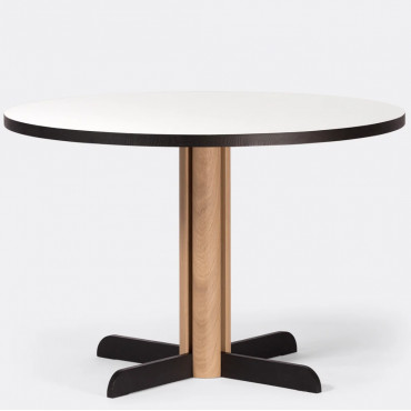 Table ronde en chêne Toucan Ø110 cm - Kann Design