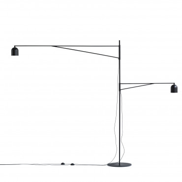 Lampadaire double orientable "Awkward Light" led intégré - Karakter