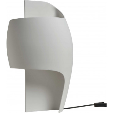 Lampe B L.22,6*P.24*H.39 cm coloris blanc - DCW Editions