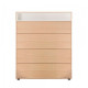 Commode modulable 4 tiroirs 1 niche collection Ober - Treku
