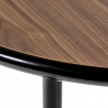 Table rectangulaire Wooden pieds métal plateau bois - Muller Van Severen - Valerie Objects