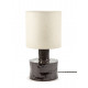 Lampe CATHERINE en grès Noir - Serax