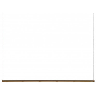 Suspension Oneline en laiton L.86,4 cm - Frit Hansen