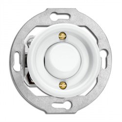 Interrupteur Toggle switch en porcelaine rond vendu sans cache en (encastrable) - THPG