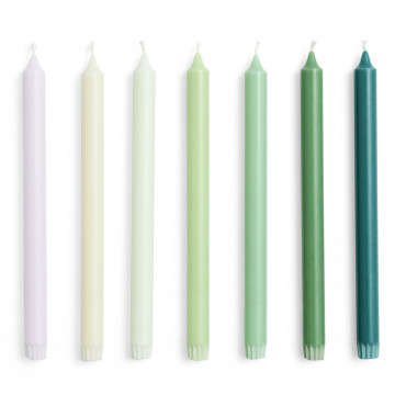 Set de 7 bougies Gradient - Hay
