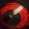 Ampoule E27 filament led verre transparent Ø9,5 cm 7,5W - 805 lm dimmable