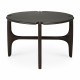 Table basse ronde PI en acajou - Ethnicraft