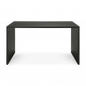 Bureau "U" L.140 cm en chêne teinté noir - Ethnicraft