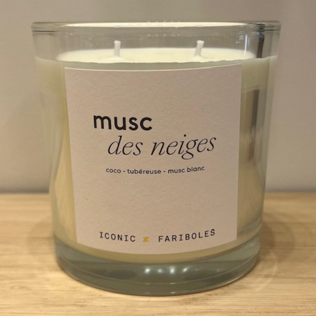Bougie parfumée collection Iconic 400g - Fariboles