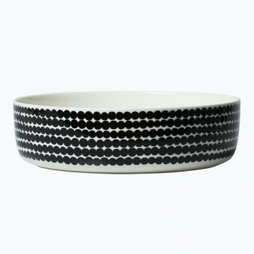 Plat Oiva / Räsymatto en porcelaine Ø26,2 cm - Marimekko