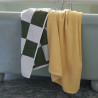 Serviette / Drap de bain en coton Check - Hay