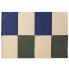 Tapis Ethan Cook Flat Works en laine et coton - Hay