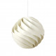 Suspension TURBO Large Ø62 cm Alabaster white glossy - Gubi