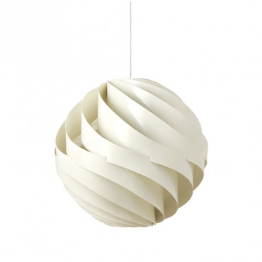 Suspension Turbo Large Ø62 cm Alabaster white glossy - Gubi