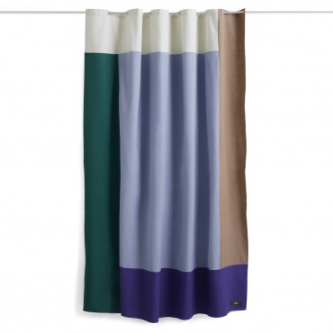 Rideaux de douche (avec set de 12 accroches) Pivot en coton 180*200 cm - Hay