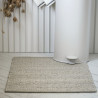 Tapis HD Hempi 90*60 cm en jute light grey - House Doctor