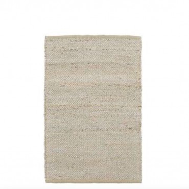 Tapis HD Hempi 90*60 cm en jute light grey - House Doctor