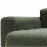 Configurez votre canapé Mags Low Armrest tissu Linara - Hay