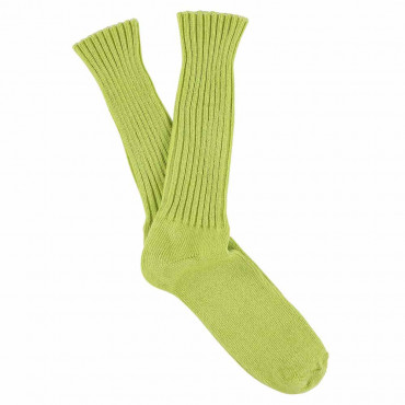 Chaussettes Homme Crew Green Banana - Escuyer