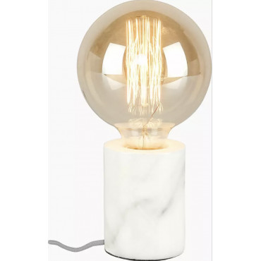 Lampe de table en marbre blanc 10x7,5cm - It's about Romi