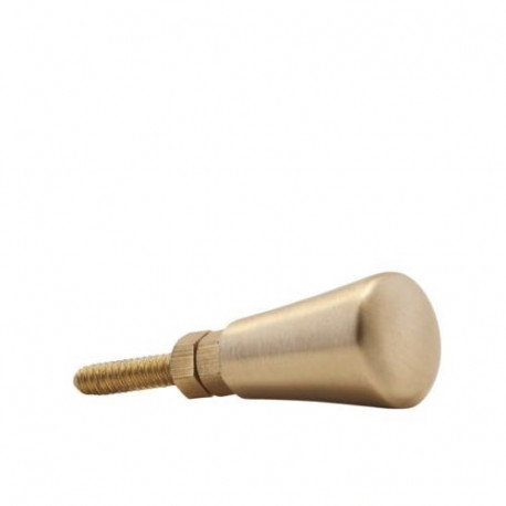 Bouton de porte Knob en laiton Ø2 cm - House Doctor