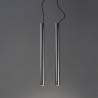 Suspension Koko Uno Ø3*H.50 cm en aluminium - Martinelli Luce