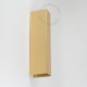 Applique bidirectionnelle Bjorn H.30 cm en aluminium - Zangra