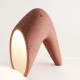 Lampe KOKIY en papier mâché recyclé - Henri Dejeant