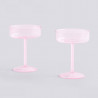 Lot de 2 coupes "Tint" Pink - Hay