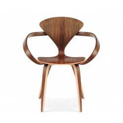 Fauteuil Arm Chair Norman Cherner (Noyer / Natural Walnut) - Cherner Chair