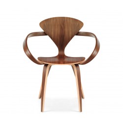 Fauteuil "Arm Chair" Norman Cherner (Noyer / Natural Walnut) - Cherner Chair