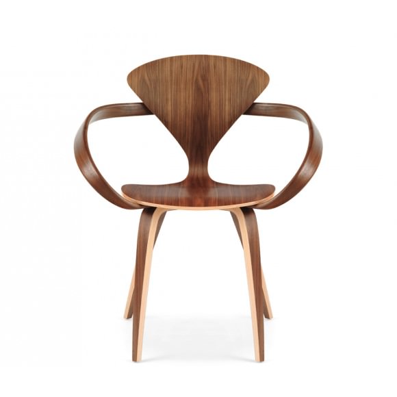 Fauteuil "Arm Chair" Norman Cherner (Noyer / Natural Walnut) - Cherner Chair