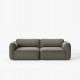 Canapé modulable déhoussable Develius Mellow L.238 cm composition A tissu Barnum 08 - &Tradition