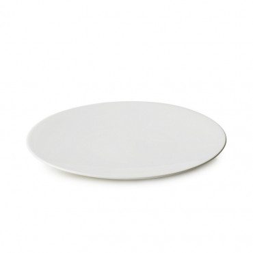 Lot de 6 assiettes en céramique Ø21,5 cm alabaster white collection Madeleine - Revol