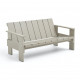 Banc lounge outdoor avec accoudoirs CRATE - Gerrit Rietveld - Hay