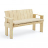 Coussin d'assise outdoor pour banc dining Crate - Gerrit Rietveld - Hay