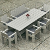 Coussin d'assise outdoor pour banc dining Crate - Gerrit Rietveld - Hay