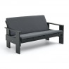 Coussin d'assise outdoor pour banc lounge Crate - Gerrit Rietveld - Hay