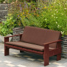 Coussin d'assise outdoor pour banc lounge Crate - Gerrit Rietveld - Hay