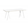 Table rectangulaire Loop Stand L.160 cm avec renfort en métal - Hay