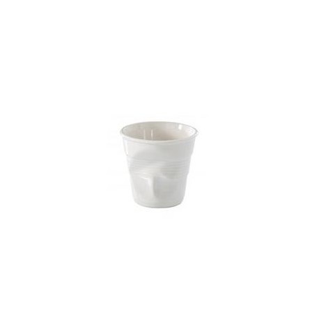 Lot de 6 gobelets à espresso en céramique Ø6,5 cm collection Froissés - Revol