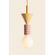 Suspension JUNIT Fruta L.12,5*H.43 cm en frêne - Schneid Studio