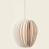 Suspension Pirum L.25*H.28 cm en peuplier - Schneid Studio