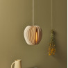 Suspension Pirum L.25*H.28 cm en peuplier - Schneid Studio